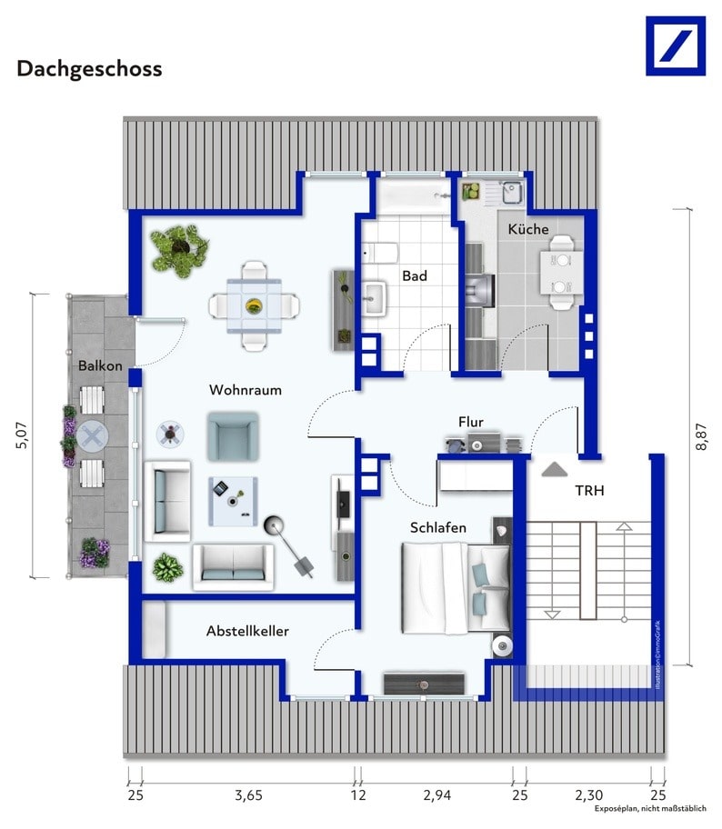 Wohnung zum Kauf 95.000 € 2,5 Zimmer 69 m²<br/>Wohnfläche Niedereving Dortmund 44339