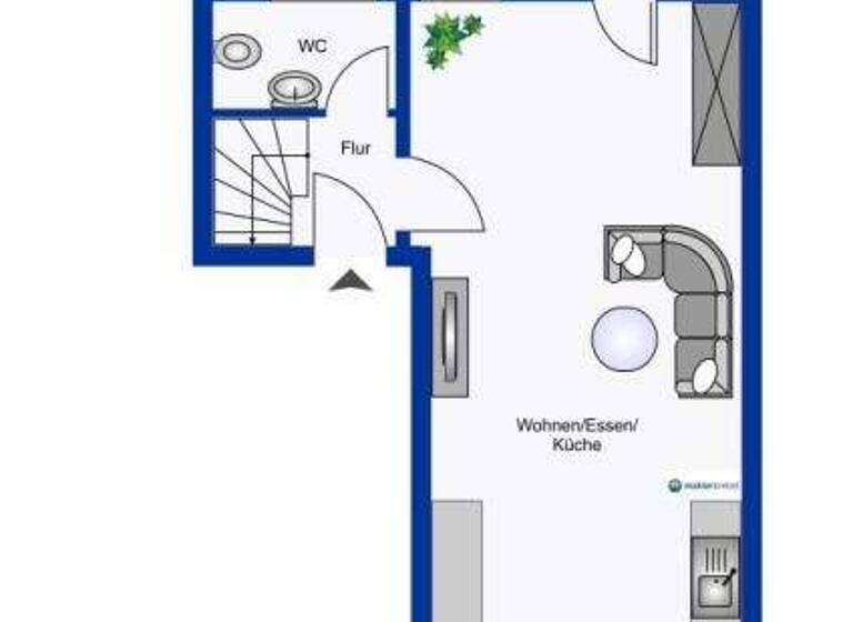 Wohnung zum Kauf 180.000 € 2 Zimmer 57,5 m² Esens 26427