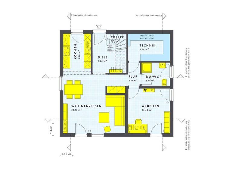 Einfamilienhaus zum Kauf - Erstbezug 574.000 € 5 Zimmer 151 m² 531 m² Grundstück Krumbach Krumbach (Schwaben) 86381