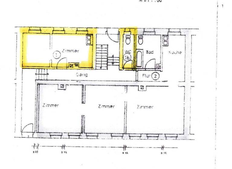 Studio zum Kauf als Kapitalanlage geeignet 79.000 € 2 Zimmer 25 m² Äußere Großweidenmühlstr. 33 St Johannis Nürnberg 90419