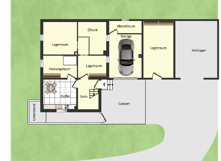 Einfamilienhaus zum Kauf 345.000 € 7 Zimmer 120 m² 1.045 m² Grundstück Hain Laufach 63846