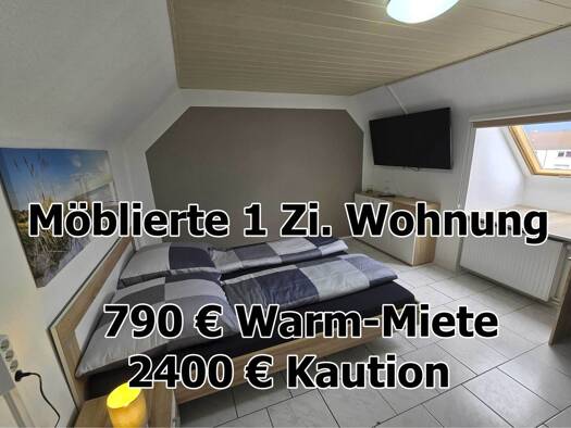 Wohnung zur Miete 500 € 1 Zimmer 26 m² 3. Geschoss Im Schelmen 7 Neustadt-Stadt Neustadt an der Weinstraße 67433