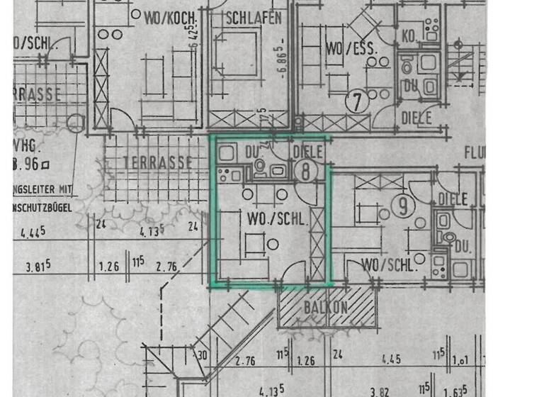 Studio zum Kauf 85.000 € 1 Zimmer 22,2 m²<br/>Wohnfläche 1.<br/>Geschoss Schwenningen Villingen-Schwenningen 78054