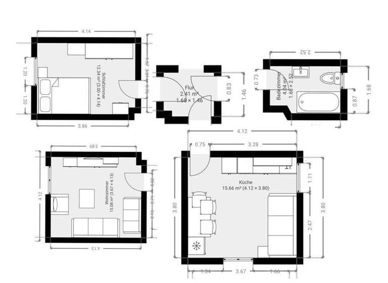 Wohnung zum Kauf provisionsfrei 141.000 € 2 Zimmer 51 m² EG Buchholz Duisburg 47249