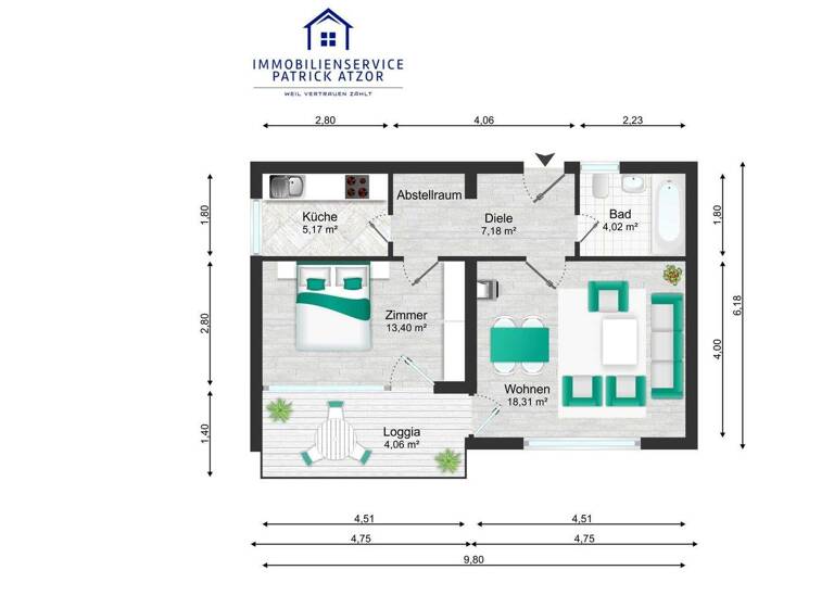 Wohnung zum Kauf 129.000 € 2 Zimmer 55,6 m² 3. Geschoss Bad Soden Bad Soden-Salmünster 63628