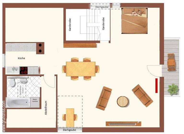 Loft zum Kauf provisionsfrei 214.900 € 2 Zimmer 60 m² 2. Geschoss Adalbert-Stifter-Str. 1 Deggendorf 94469