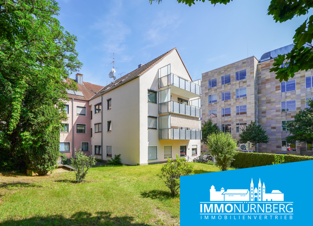 Wohnung zum Kauf 367.500 € 4 Zimmer 93,7 m² 2. Geschoss frei ab sofort Wollentorstraße 1 Wöhrd Nürnberg 90489