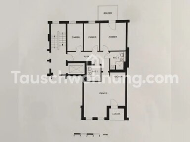 Wohnung zur Miete Tauschwohnung 1.070 € 4 Zimmer 97 m² 4. Geschoss Humboldt / Gremberg Köln 51105