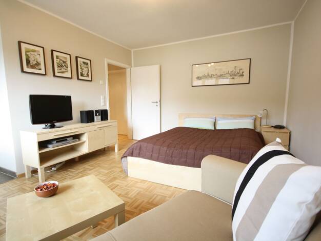 Studio zur Miete Wohnen auf Zeit 790 € 1 Zimmer 32 m² frei ab 01.05.2026 Bredeney Essen 45133