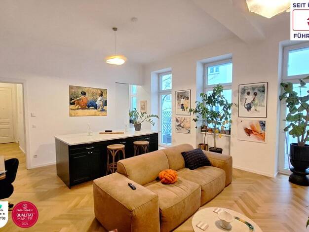 Wohnung zum Kauf 550.000 € 2 Zimmer 60 m² 1. Geschoss Wien, Wieden 1040