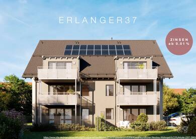 Wohnung zur Miete 1.020 € 3 Zimmer 68,2 m² Dachgeschoss, 2. Geschoss frei ab sofort Uttenreuth Uttenreuth 91080