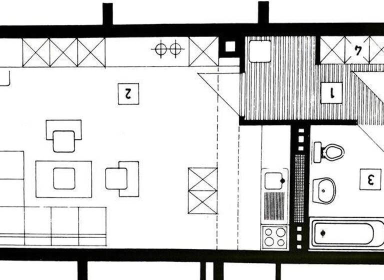 Studio zum Kauf 189.000 € 1 Zimmer 42 m² 12. Geschoss Offenbach am Main 63065
