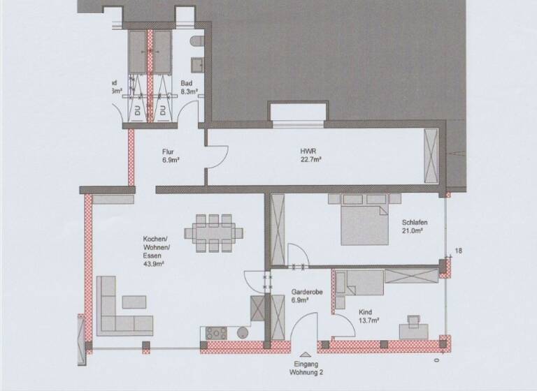 Wohnung zum Kauf 296.650 € 4 Zimmer 131,4 m² 2. Geschoss Obertrubach 91286