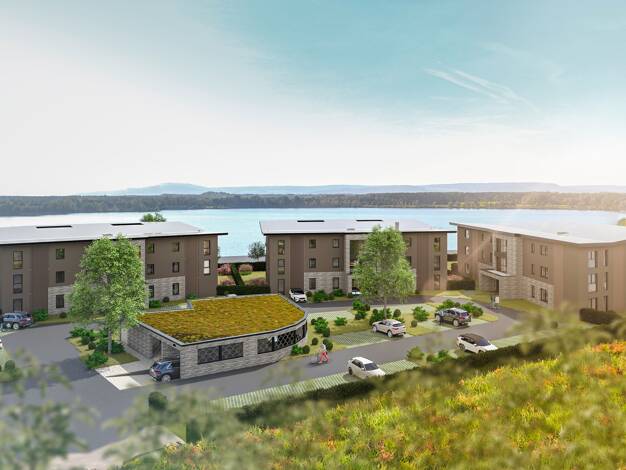 Wohnung zum Kauf - Erstbezug provisionsfrei 1 Zimmer 43,4 m² EG frei ab sofort Am Retzer Schübl 2 Steinberg Steinberg am See 92449