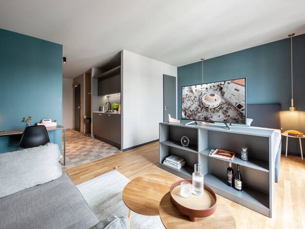 Studio zur Miete Wohnen auf Zeit 1.690 € 1 Zimmer 38 m² frei ab 27.06.2026 Gliesmarode Braunschweig 38104