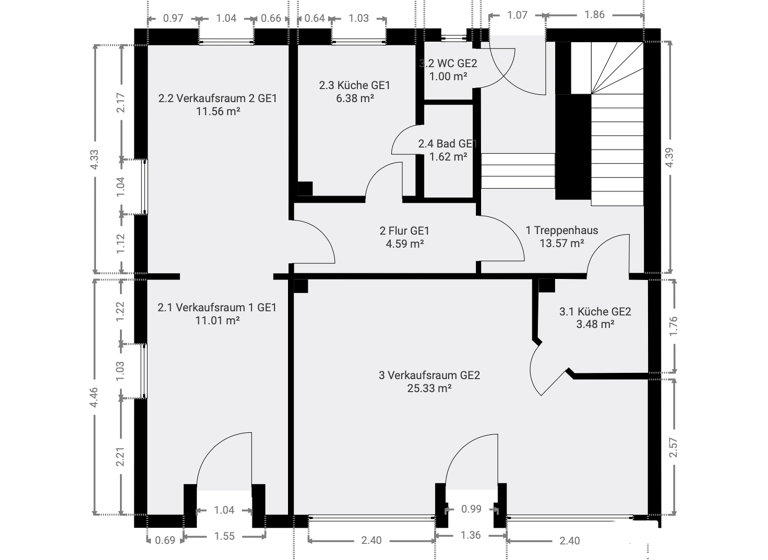 Gewerbeobjekt zum Kauf als Kapitalanlage geeignet 229.000 € 306,4 m² 266 m² Grundstück Meißen 01662
