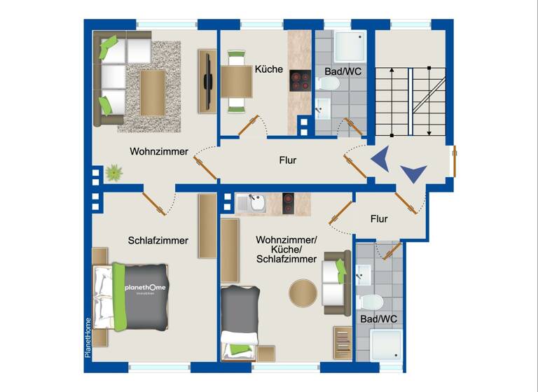 Wohnung zum Kauf 146.000 € 3 Zimmer 75 m² 3. Geschoss Barmen Wuppertal 42283