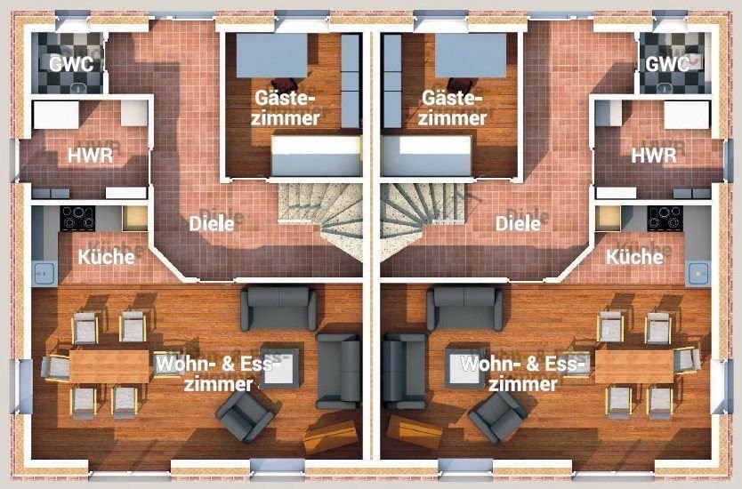 Doppelhaushälfte zum Kauf 520.900 € 5 Zimmer 130 m²<br/>Wohnfläche 615 m²<br/>Grundstück Scharmbeck Winsen (Luhe) 21423