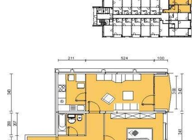 Wohnung zur Miete 477 € 2 Zimmer 56,4 m² 3. Geschoss frei ab 08.03.2026 Comeniusstr. 66 Striesen-Süd Dresden 01309