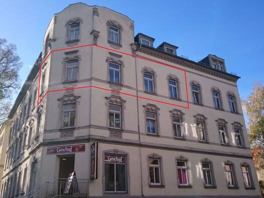 Wohnung zum Kauf 54.700 € 2 Zimmer 51,8 m² 3. Geschoss Chemnitz 09119