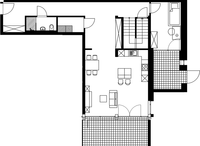 Maisonette zur Miete - Erstbezug 3.300 € 4,5 Zimmer 165 m² frei ab sofort Fürstenberg Konstanz 78467