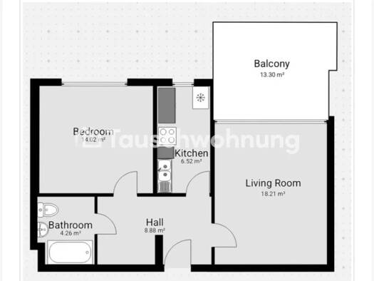Wohnung zur Miete Tauschwohnung 830 € 2 Zimmer 57 m² 1. Geschoss Zehlendorf Steglitz-Zehlendorf 12169