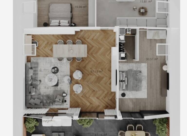 Wohnung zum Kauf 439.000 € 4 Zimmer 180 m²<br/>Wohnfläche Dachgeschoss<br/>Geschoss Safferstettener Straße Bad Füssing Bad Füssing 94072