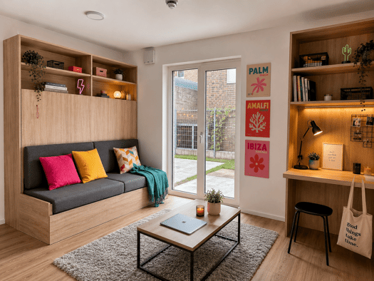 Wohnung zur Miete - Erstbezug 975 € 1 Zimmer 30,1 m² EG frei ab sofort Frauenstraße 124 Mitte Ulm 89073