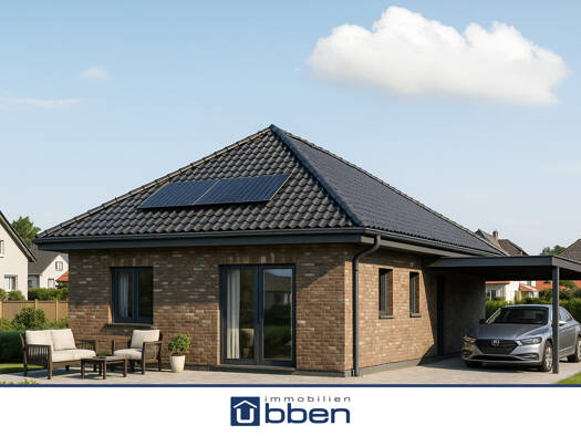 Bungalow zum Kauf 329.000 € 3 Zimmer 92 m² 550 m² Grundstück Münkeboe Südbrookmerland / Münkeboe 26624