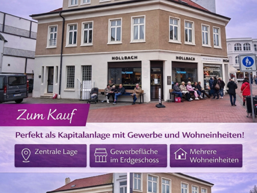 Mehrfamilienhaus zum Kauf als Kapitalanlage geeignet 2.390.000 € 13 Zimmer 238,4 m² Norderney 26548