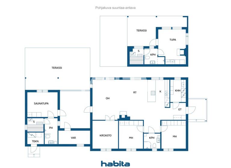 Haus zum Kauf 528.000 € 6 Zimmer 139 m² 3.180 m² Grundstück Sorronniemenkatu 32 Iitti 47520