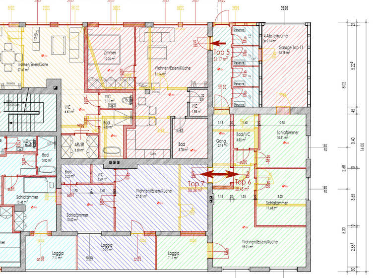 Wohnung zur Miete 556 € 2 Zimmer 50,4 m² Sonnwiesen 9702
