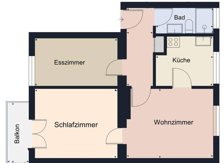 Wohnung zum Kauf 195.000 € 3 Zimmer 49,5 m² 2. Geschoss In der Holzbündt 5 Bregenz 6900