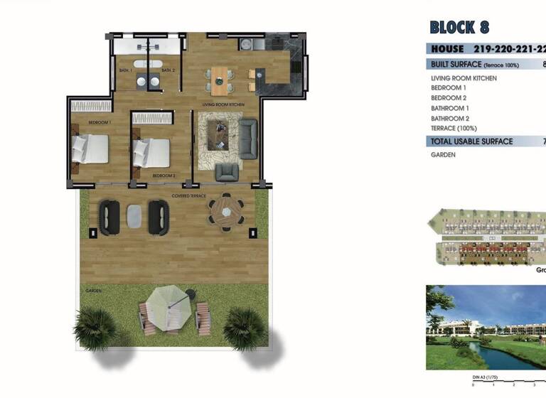 Wohnung zum Kauf provisionsfrei 270.000 € 3 Zimmer 83 m² Calle Infanta Elena Los Alcázares 30710