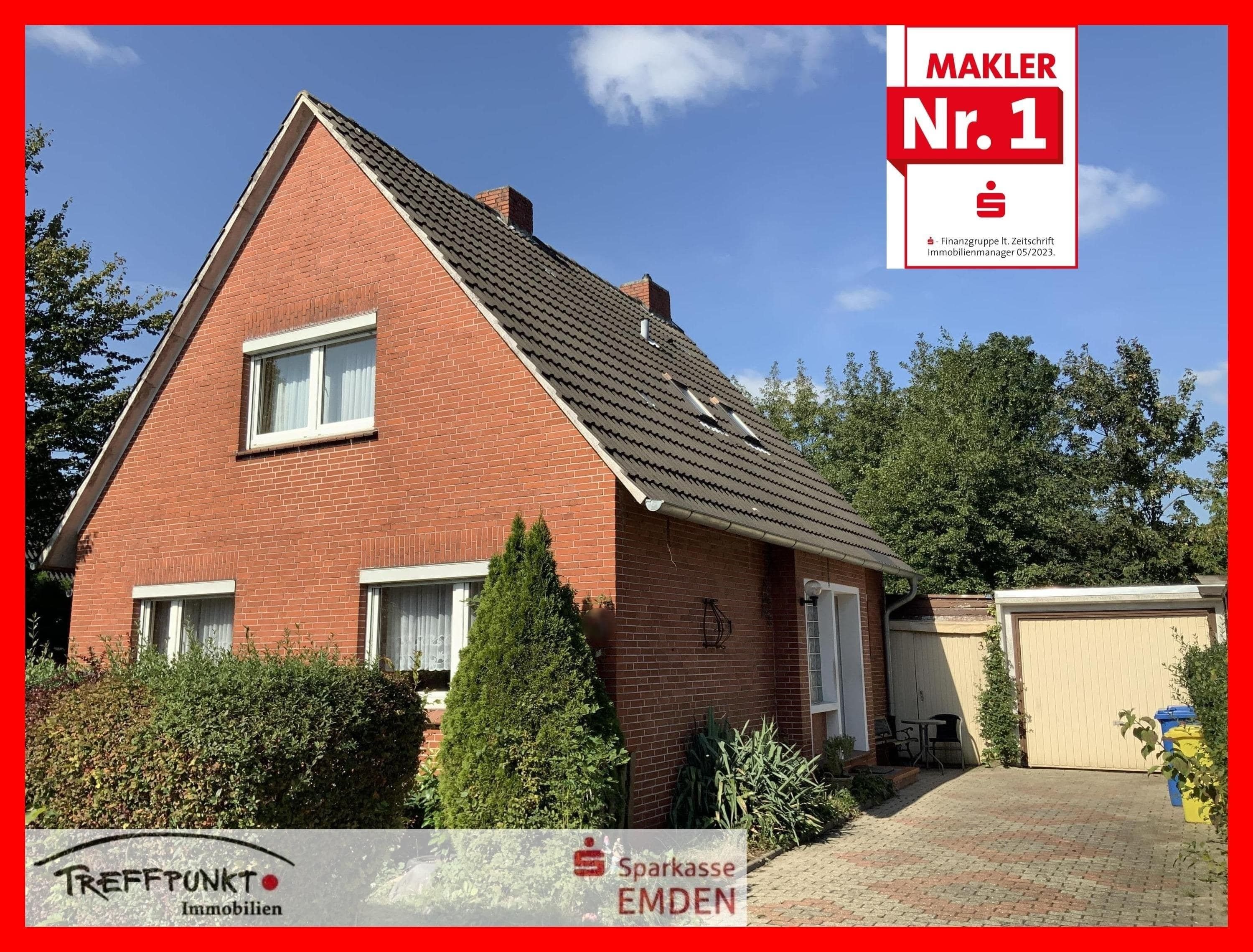 Einfamilienhaus zum Kauf 149.000 € 4 Zimmer 82,8 m²<br/>Wohnfläche 719 m²<br/>Grundstück ab sofort<br/>Verfügbarkeit Port Arthur / Transvaal Emden 26723