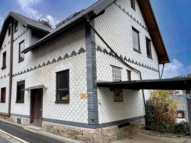 Doppelhaushälfte zum Kauf 49.500 € 4 Zimmer 97 m² 183 m² Grundstück Steinach 96523