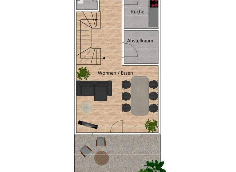 Reihenmittelhaus zum Kauf 353.000 € 4 Zimmer 110 m² 205 m² Grundstück Nienhagen 29336