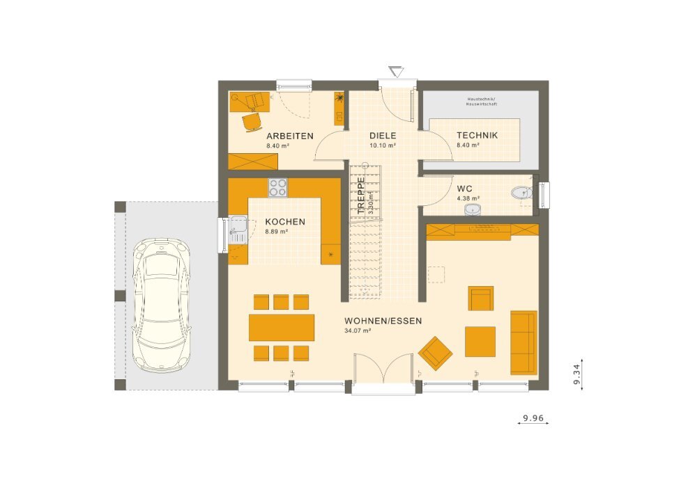 Einfamilienhaus zum Kauf 556.100 € 6 Zimmer 154 m²<br/>Wohnfläche 800 m²<br/>Grundstück Beckingen Beckingen 66701