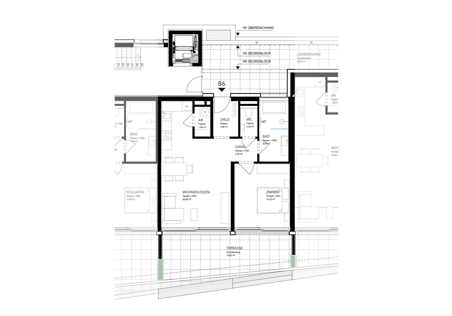 Terrassenwohnung zum Kauf 836.940 € 2 Zimmer 59,9 m²<br/>Wohnfläche 01.05.2025<br/>Verfügbarkeit Gmunden 4810