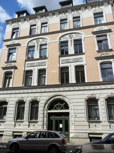 Wohnung zur Miete 760 € 3 Zimmer 77,1 m² 3. Geschoss frei ab 01.07.2025 Pfälzer Str. 1 Nördliche Innenstadt Halle (Saale) 06108
