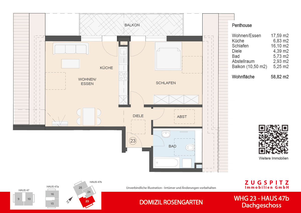 Wohnung zum Kauf 643.000 € 2 Zimmer 58,8 m²<br/>Wohnfläche EG<br/>Geschoss Garmisch Garmisch-Partenkirchen 82467