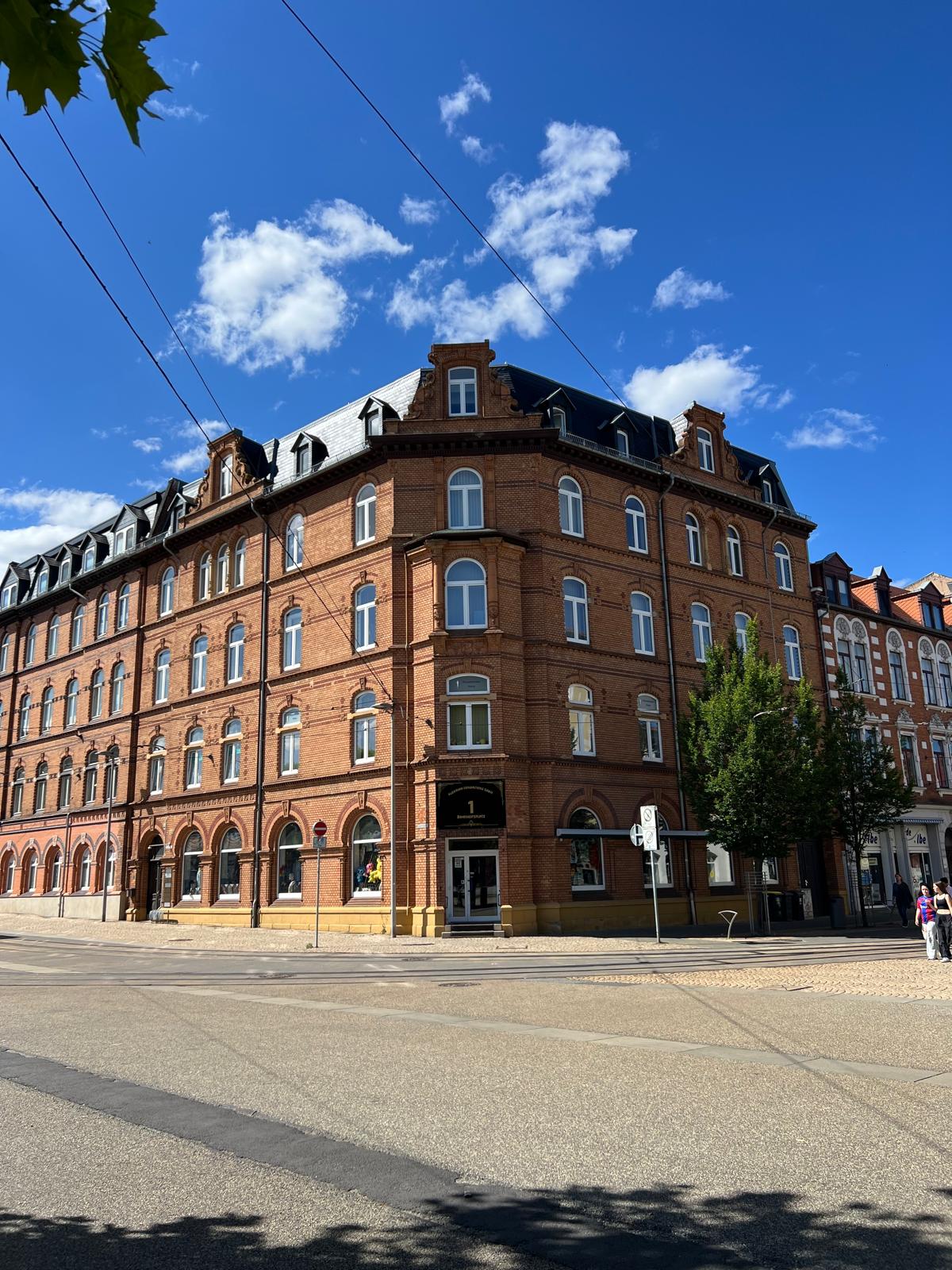 Wohn- und Geschäftshaus zum Kauf provisionsfrei als Kapitalanlage geeignet 1.600.000 € 1.126 m²<br/>Fläche Bahnhofsplatz 1 Nordhausen Nordhausen 99734