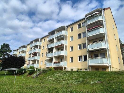 Wohnung zur Miete 352 € 2 Zimmer 48,9 m² 2. Geschoss Helmut-Bräutigam-Straße 59 Crimmitschau Crimmitschau 08451