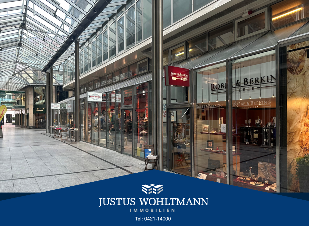 Laden zur Miete 1.675 € 57 m²<br/>Verkaufsfläche Katharinen-Passage Altstadt Bremen 28195