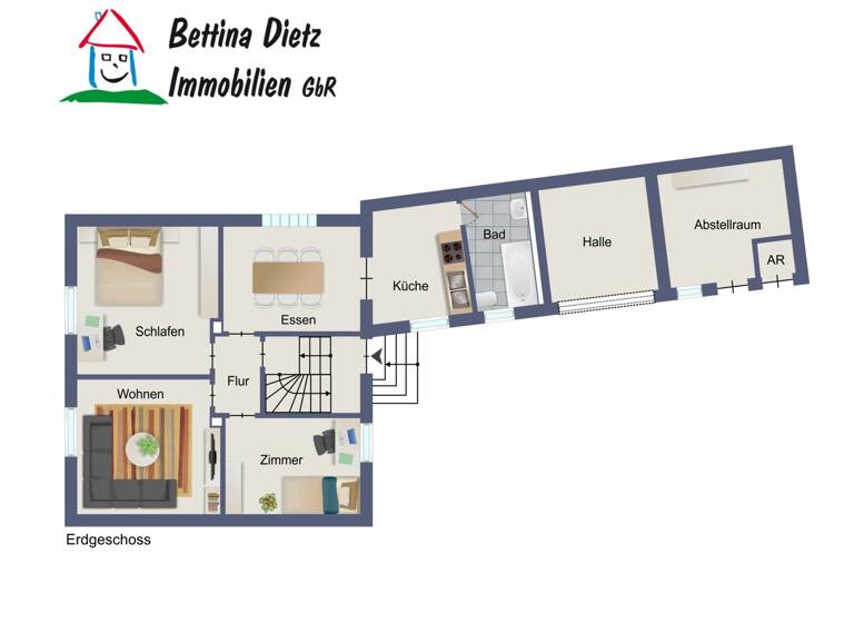 Mehrfamilienhaus zum Kauf 349.000 € 8 Zimmer 148 m² 437 m² Grundstück Eppertshausen 64859