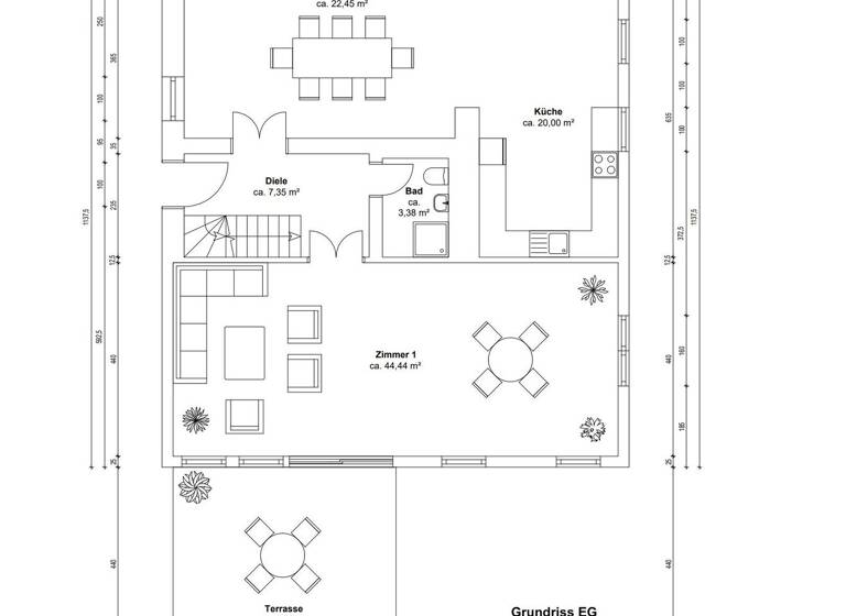 Einfamilienhaus zum Kauf 399.000 € 3 Zimmer 155 m² 420 m² Grundstück Kartzow Potsdam 14476