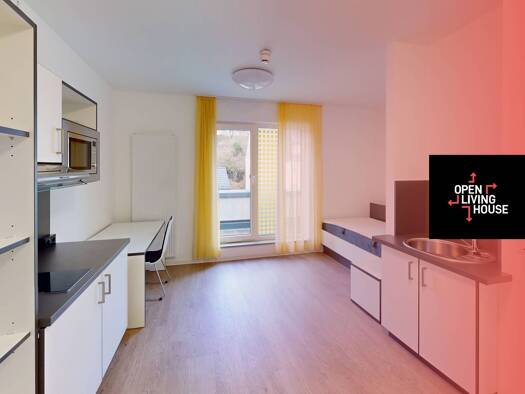 Studio zur Miete 385 € 1 Zimmer 23,6 m² 3. Geschoss frei ab 16.09.2025 Am Lohgraben 30 Siegen 57074