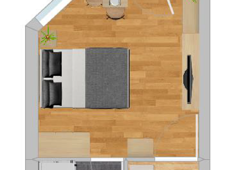 Wohnung zum Kauf als Kapitalanlage geeignet 98.000 € 1,5 Zimmer 25 m² Sigmaringen 72488