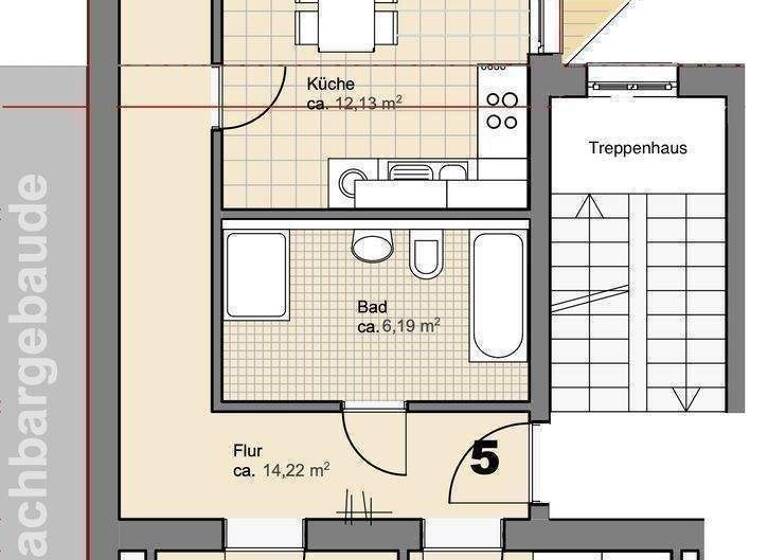 Wohnung zum Kauf 299.000 € 3,5 Zimmer 93,1 m² 2. Geschoss Rennweg Nürnberg 90489