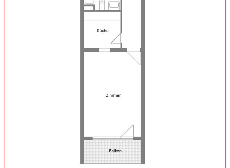 Wohnung zum Kauf 50.000 € 1 Zimmer 31 m²<br/>Wohnfläche 3.<br/>Geschoss Wachendorf Starzach 72181